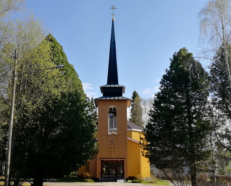 Ortodoksinen kirkko Nurmeksen Vanhassa Kauppalassa
